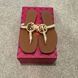 Tory Burch mini miller leather thong sandal